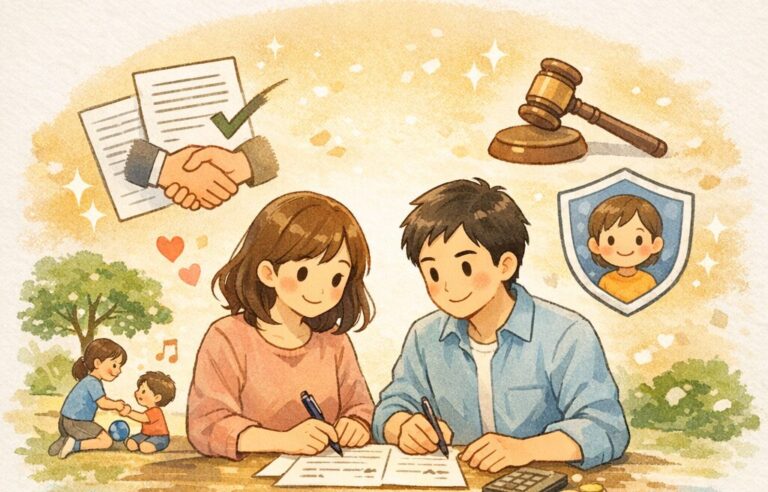 ㊴　離婚後のトラブルを防ぐ合意書の作り方。口約束にしないために｜【離婚と子ども】藤沢市の行政書士