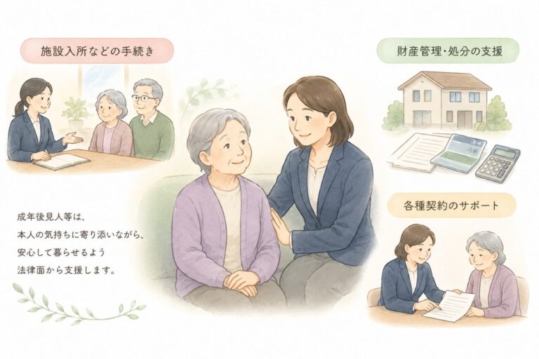 ㊺　成年後見制度とは？｜【終活（未来への準備）】藤沢市の行政書士